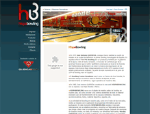 Tablet Screenshot of hispabowling.com